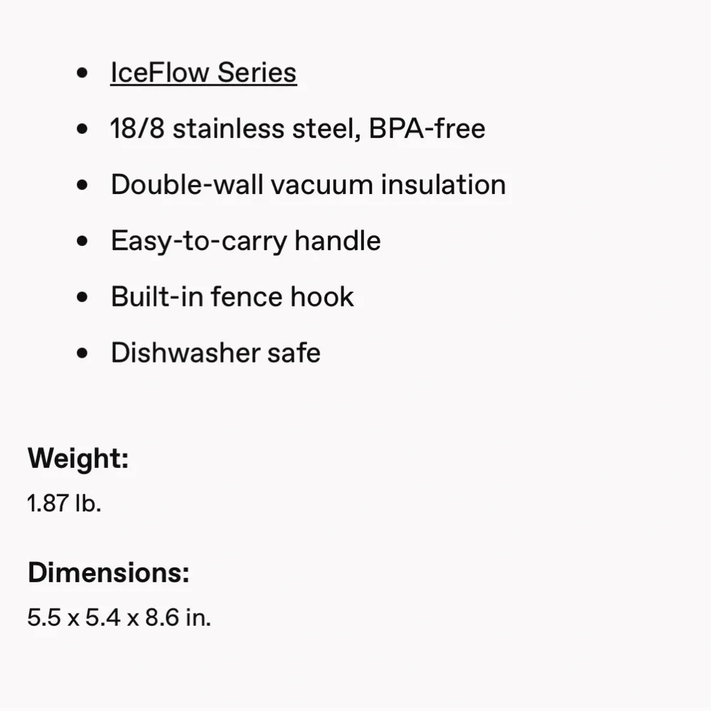 The IceFlow™ Flip Straw Jug | 40 OZ - Picture 11 of 11